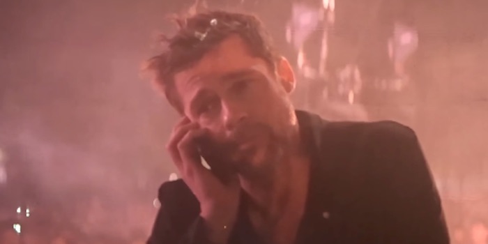 Frank Ocean Brought Out His Bestie, Brad Pitt, For a Live Performance (Kinda)