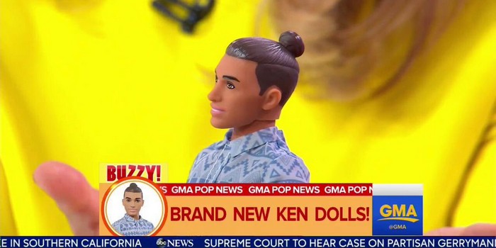 The New Ken Has a Top-Knot and People Think It’s a Sign of the Apocalypse