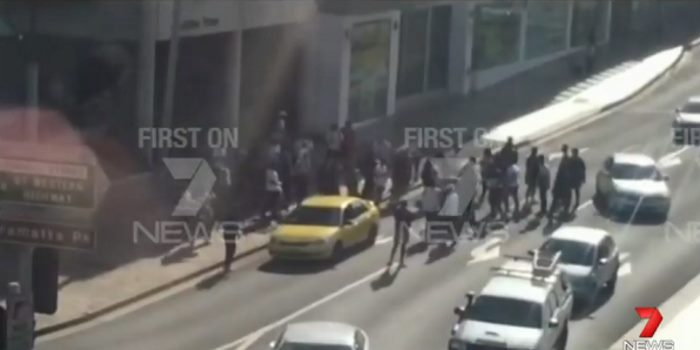 50 Teens Reportedly Brawled In A Parramatta Street Because One Insulted Another's Mother