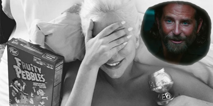 Lady Gaga’s Cereal-Filled Golden Globe Celebration Is Extremely Relatable