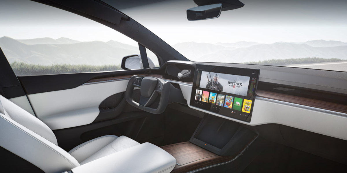 So, Turns Out Tesla's New In-Car Gaming System Is PS5 Level 