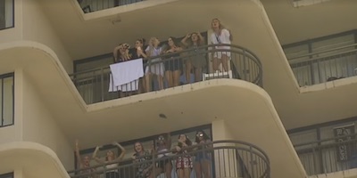 Oh Boy, A Teenager Was Filmed “Balcony Hopping” At Schoolies On Snapchat