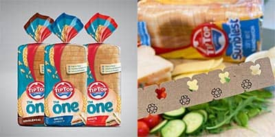 Tip Top Have Yeeted Their Plastic Bread Tags for Recyclable Cardboard Ones