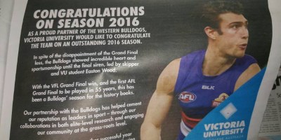 The Age Tries To Undo History By Publishing Ad Saying Western Bulldogs Lost The AFL Grand Final