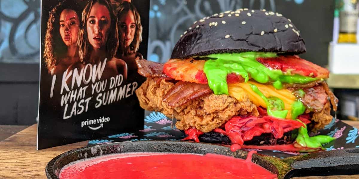 Amazon Prime Have Created a Killer Burger for the Launch of the “I Know What You Did Last Summer” Series.