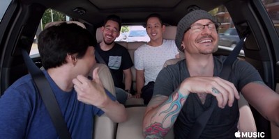 Linkin Park Releases "Carpool Karaoke" With Chester Bennington In His Last Media Appearance