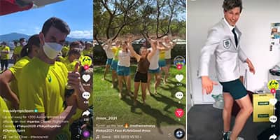 10 Fun TikToks From the 2020 Australian Olympic Team