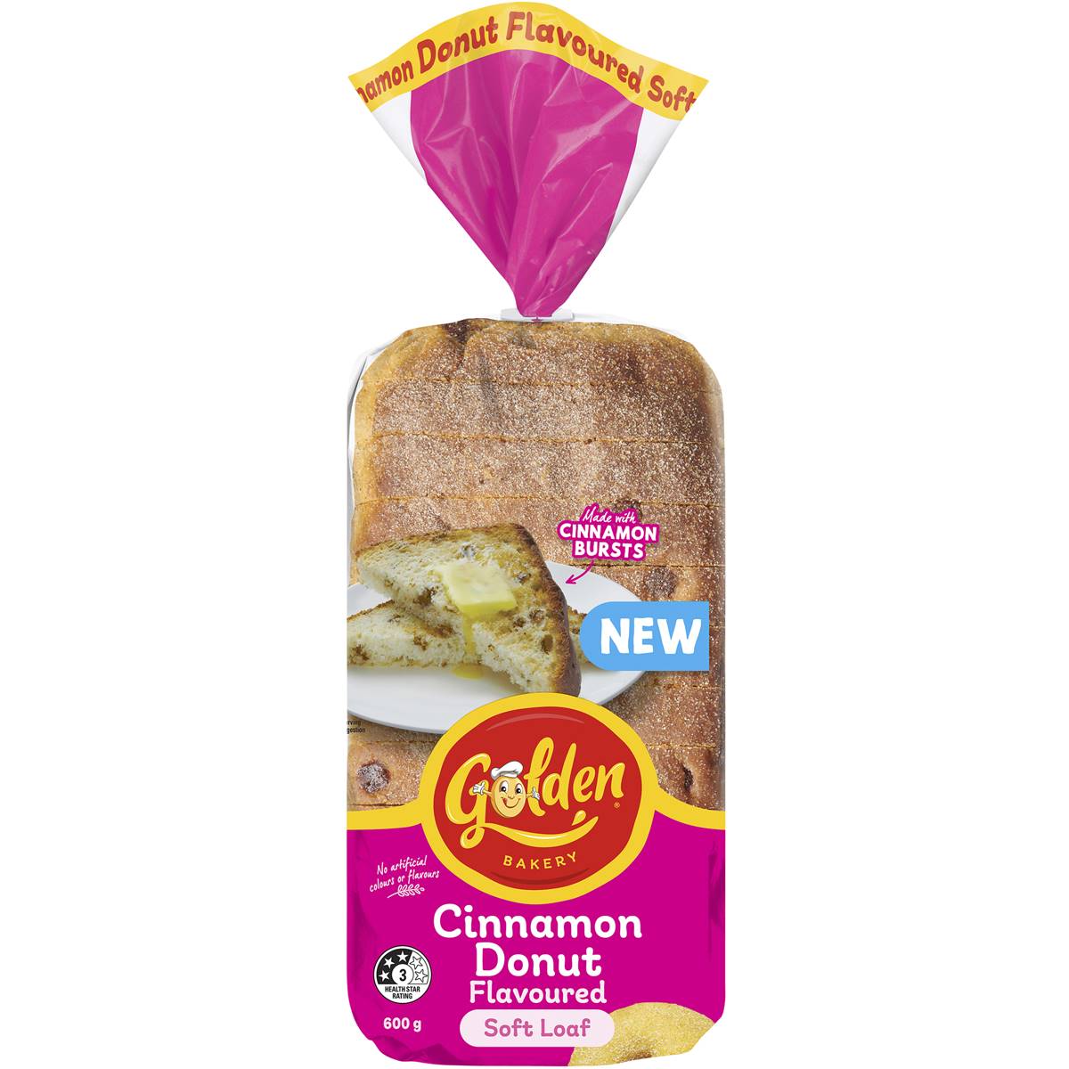 Golden Bakery Has Released a Cinnamon Donut Loaf and Now Breakfast Is