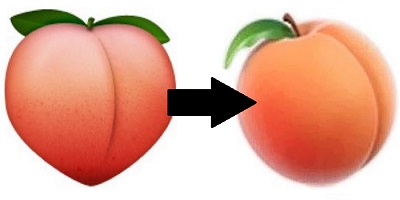 Totally Devastating News: The Peach Emoji No Longer Looks Like A Butt