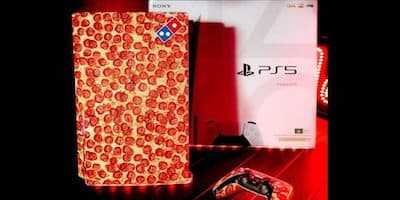 Domino's Australia Is Giving Away a Pizza PS5 and My Eyes Can't Take It