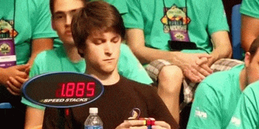 Aussie Teen Almost Smashes The Rubik's Cube Record (Is Still Seemingly Superhuman)