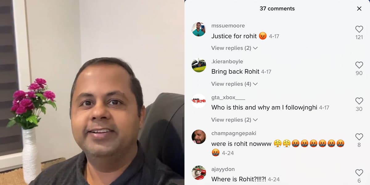 Beloved TikTok Fizzy Drink Guy Rohit Roy Has Had His Account Hacked and Videos Deleted