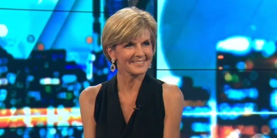 Julie Bishop Voices Support For Marriage Equality On "The Project"