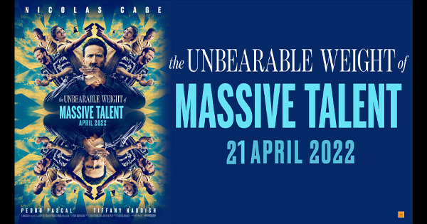 Win 1 of 20 double passes to THE UNBEARABLE WEIGHT OF MASSIVE TALENT