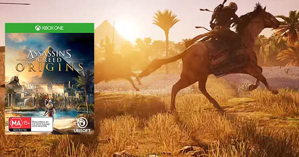 Win 1 of 5 ASSASSIN'S CREED ORIGINS XBOX One games
