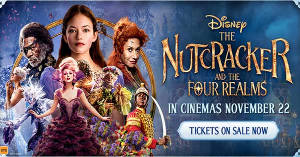 Win 1 of 25 HOYTS preview passes to Disney’s “The Nutcracker and the Four Realms”
