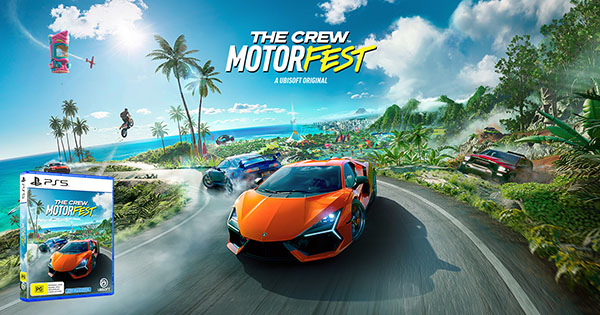 Win 1 of 2 PS5 copies of THE CREW MOTORFEST