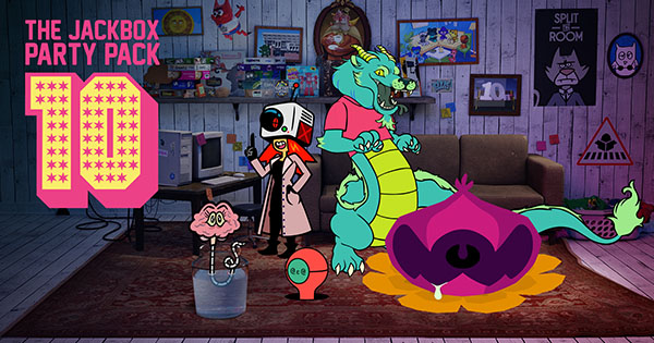 Win the complete set of Jackbox Party Pack Collection (1 - 10)