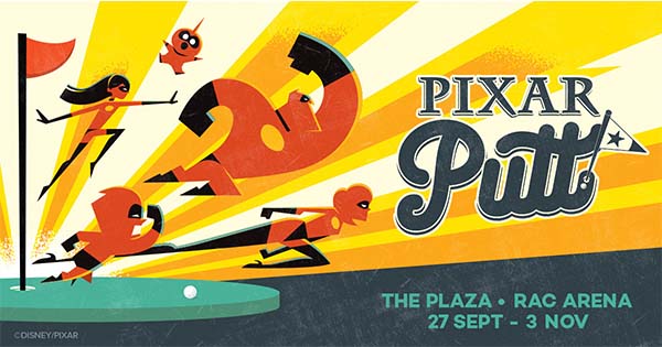 Win a double pass to experience Pixar Putt “After Dark” at RAC Arena