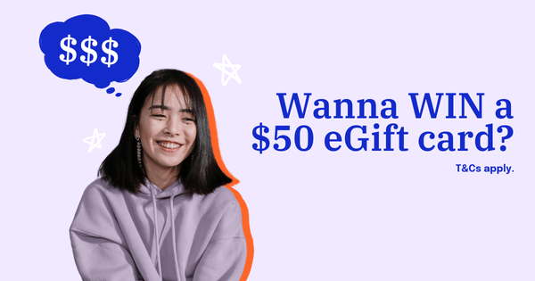 Win 1 of 4 $50 eGift cards