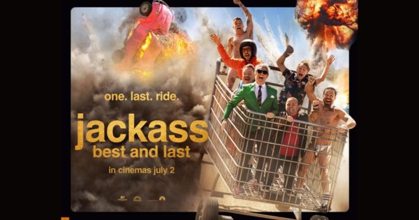 Win a double pass to see JACKASS: BEST AND LAST