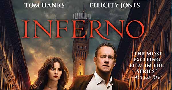 Win 1 of 10 INFERNO DVDs 