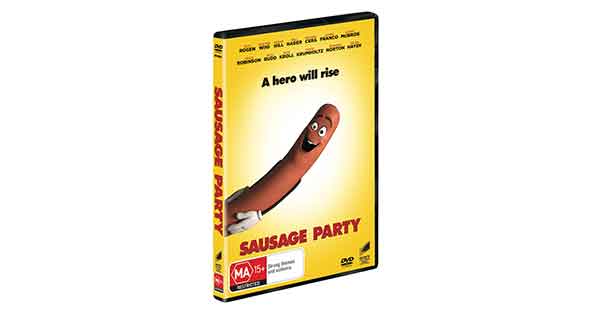 Win 1 of 10 SAUSAGE PARTY DVDs