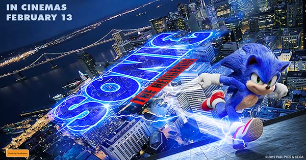 Win 1 of 20 SONIC THE HEDGEHOG double passes 
