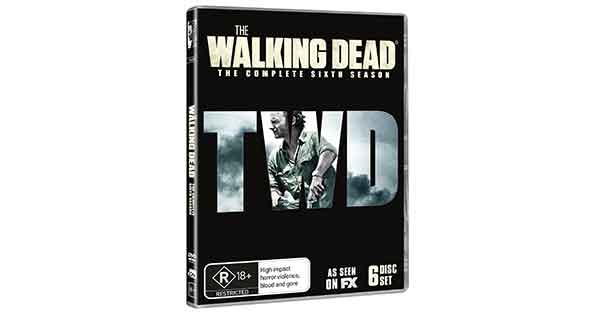 Win 1 of 10 THE WALKING DEAD S6 DVDs