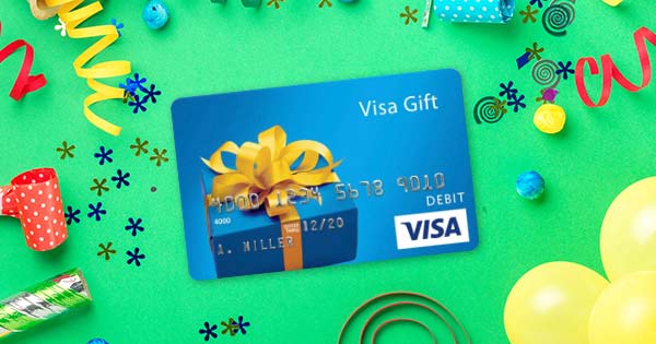 Win 1 of 3 $250 VISA gift cards