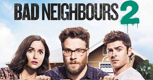 Win 1 of 10 BAD NEIGHBOURS 2 DVDs 