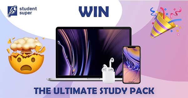 Win the Ultimate Study Pack thanks to Student Super!