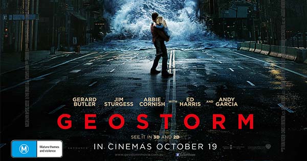 Win 1 of 20 double passes to GEOSTORM 