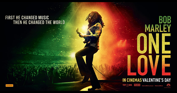 Win 1 of 15 double passes to see BOB MARLEY ONE LOVE!