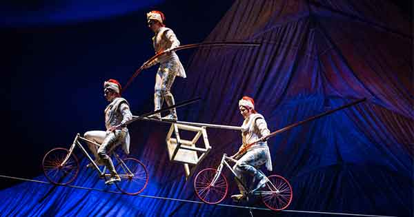 Win 1 of 5 double passes to Cirque du Soleil’s KOOZA 