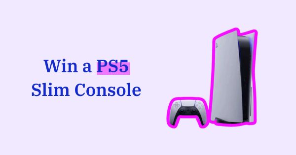 Spin to win a PS5 Slim!
