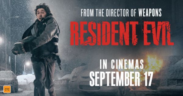 Win a double pass to see RESIDENT EVIL