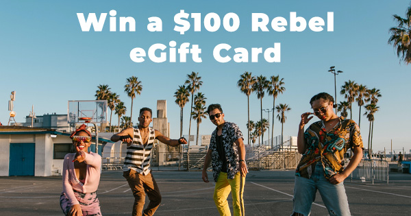 WIN a $100 Rebel eGift Cards with Cannonball Edgy