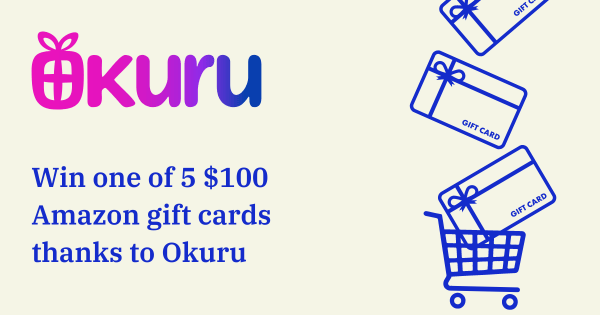 Win 1 of 5 $100 Amazon Gift Cards