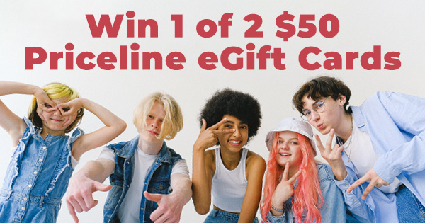 Win 1 of 2 $50 Priceline eGift Cards