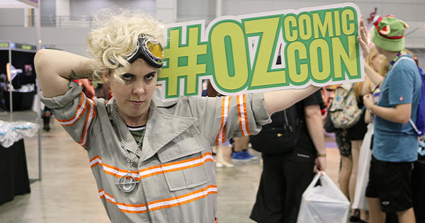 Win 1 of 5 double passes to Oz Comic-Con