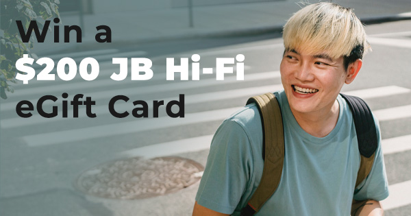 Win a $200 JB Hi-Fi eGift Card
