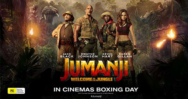 Win a JUMANJI double pass 