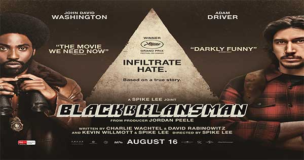 Win 1 of 15 BlacKkKlansman double passes