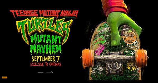 Win 1 of 5 TEENAGE MUTANT NINJA TURTLES: MUTANT MAYHEM Movie Merch Packs