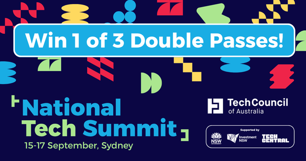 Win 1 of 3 Double Passes for the National Tech Summit