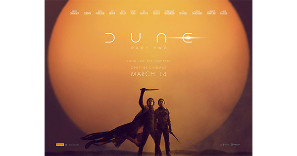 Win a double pass to see DUNE PART TWO!