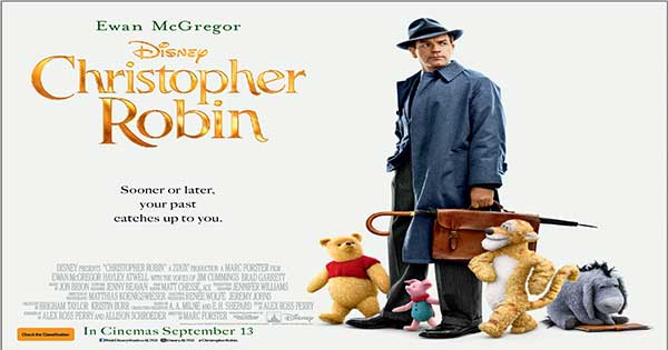 Win 1 of 15 double movie passes to Disney’s CHRISTOPHER ROBIN 