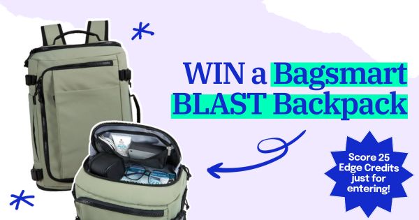 Spin and Win a Bagsmart BLAST Backpack