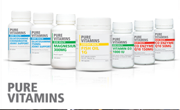 Win 1 of 10 $50 Pure Vitamins Vouchers!